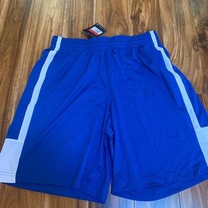 Nike blue basketball shorts